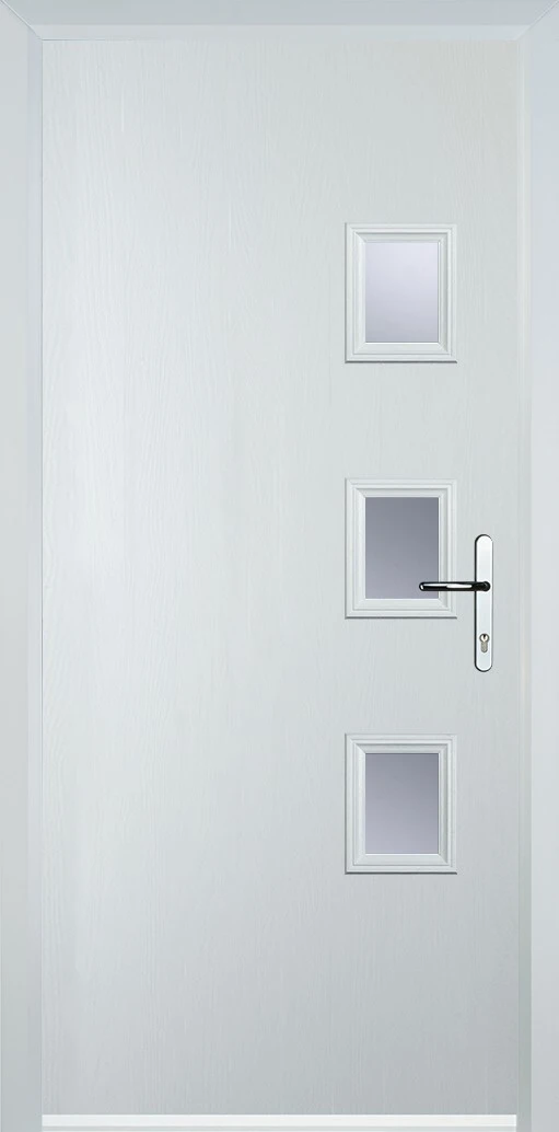 3 Square Flush Grained Right