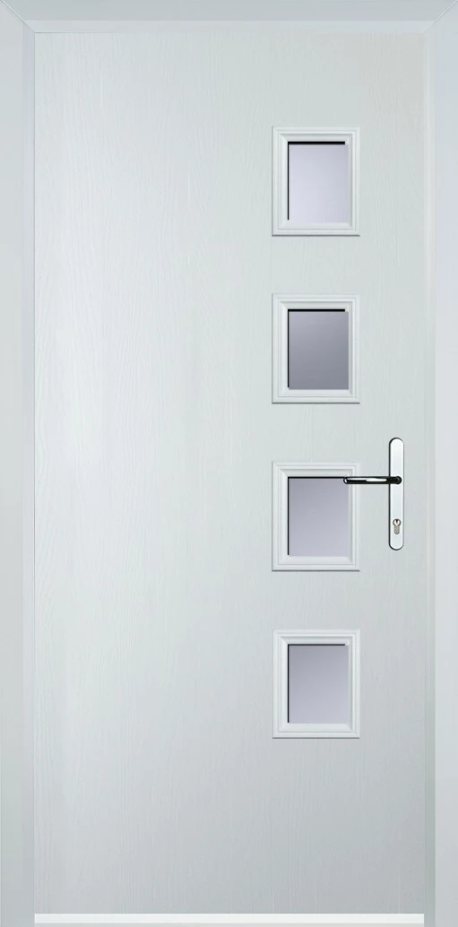 4 Square Flush Grained Right