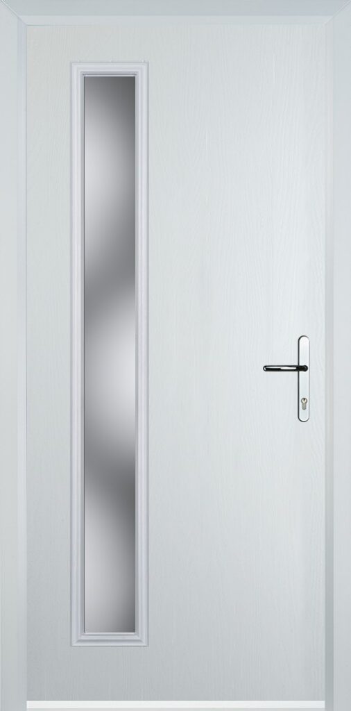 1 Square Long Flush Grained Left