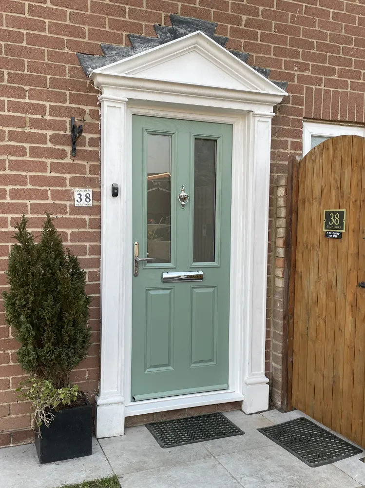 Traditional Composite Front Door Supplied and Installed in Basingstoke Hampshire